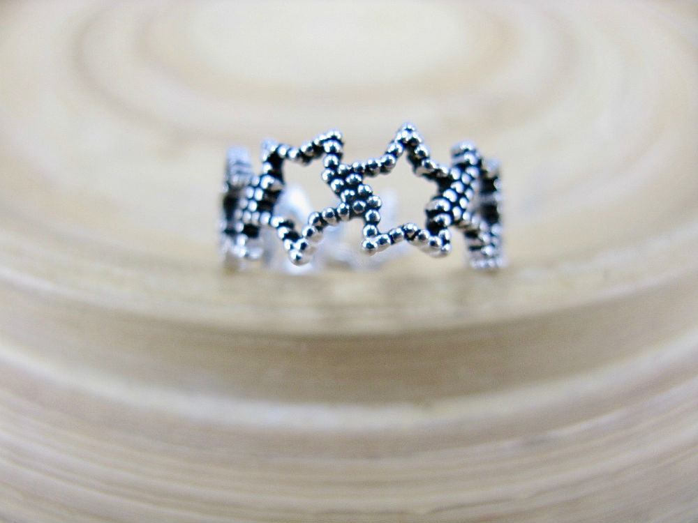 Star Filigree 925 Sterling Silver Ring