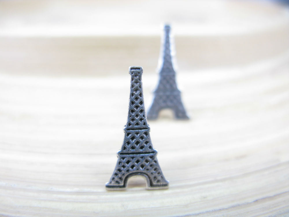 Eiffel Tower 925 Sterling Silver Stud Earrings
