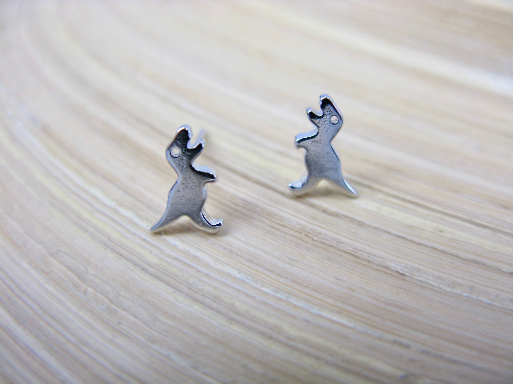 Dinosaur 925 Sterling Silver Stud Earrings