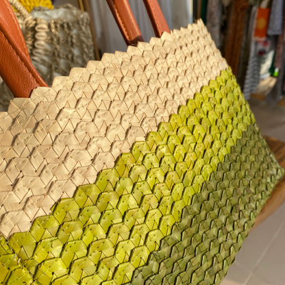 Handwoven Rattan Bag | Medium