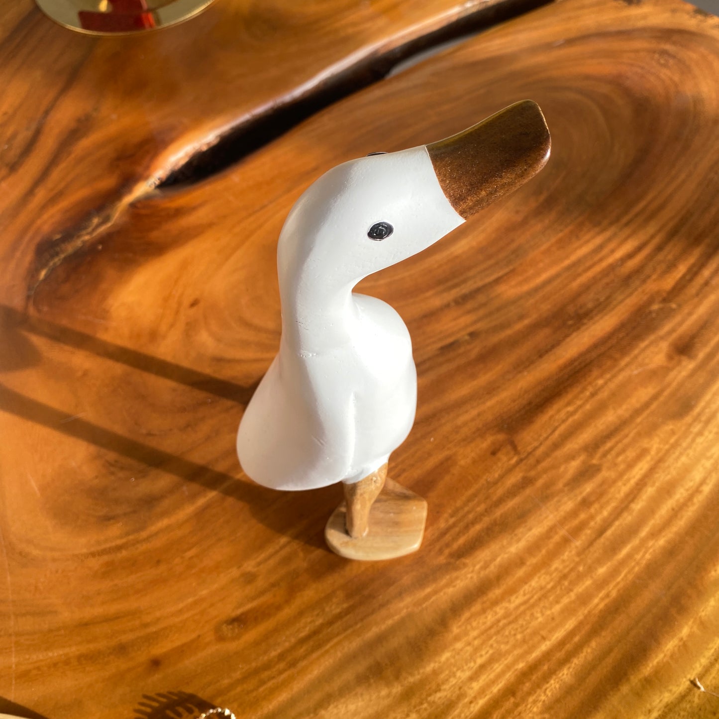 Wooden Hand Carved Duck