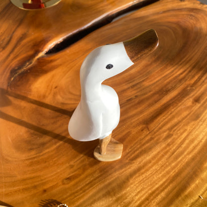 Wooden Hand Carved Duck