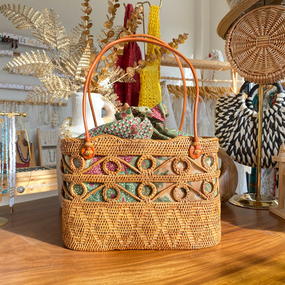 Ata Rattan Bali Bag