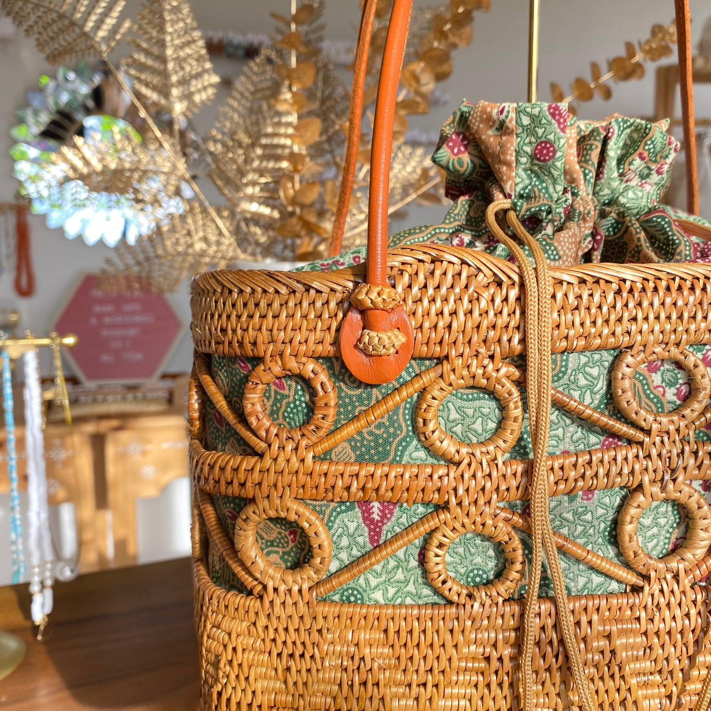 Ata Rattan Bali Bag