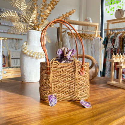 Ata Rattan Bali Bag | Small