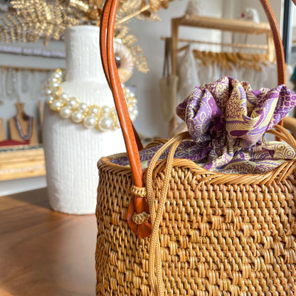 Ata Rattan Bali Bag | Small