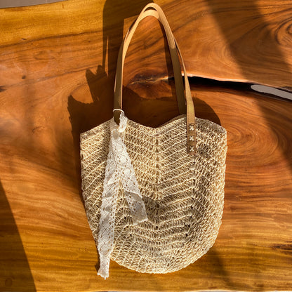 Natural Straw Bag