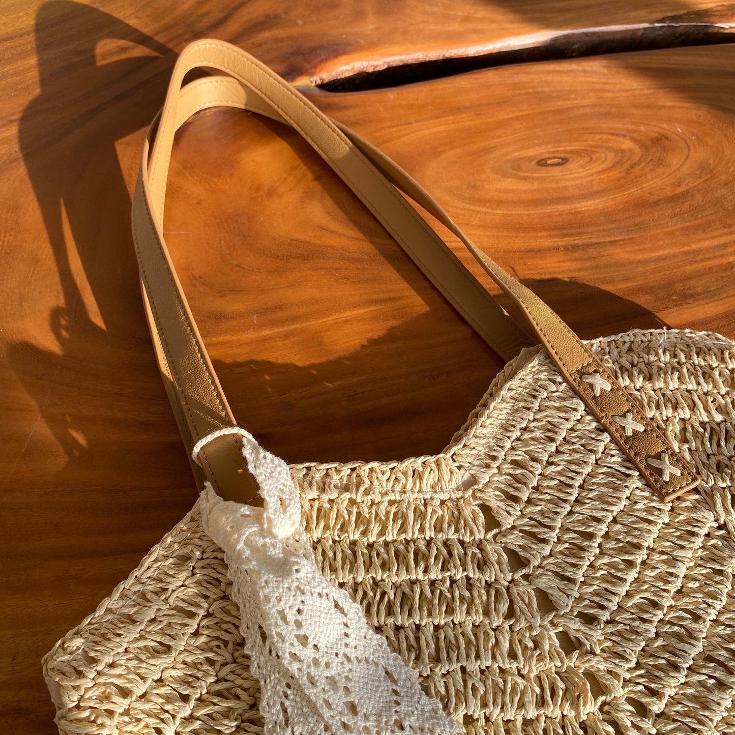 Natural Straw Bag