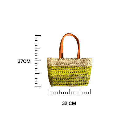 Handwoven Rattan Bag | Medium