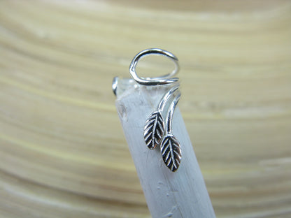 Leaf 925 Sterling Silver Ear Cuff