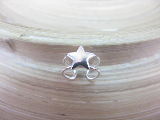 Star 925 Sterling Silver Ear Cuff