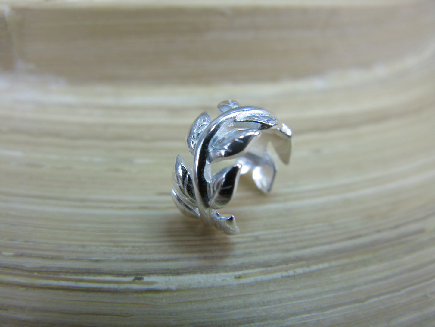 Leaf 925 Sterling Silver Ear Cuff