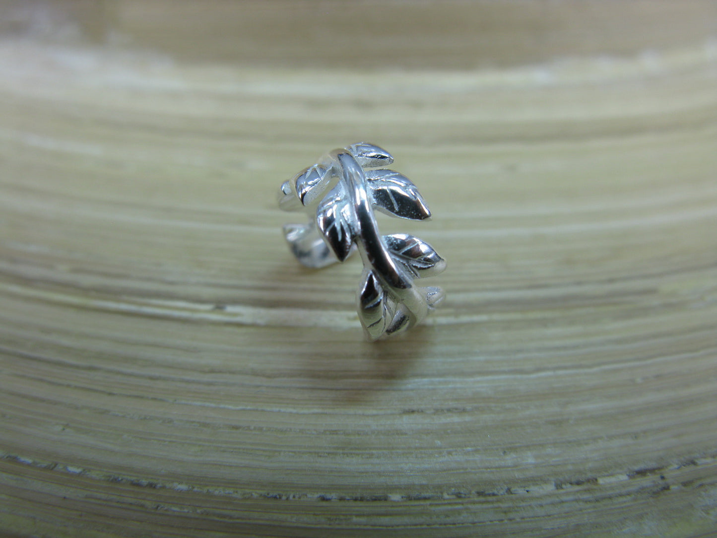 Leaf 925 Sterling Silver Ear Cuff