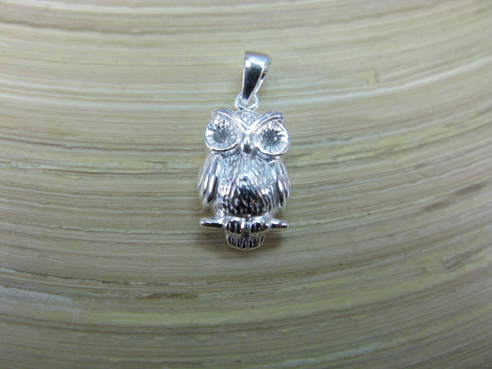 Owl 925 Sterling Silver Pendant
