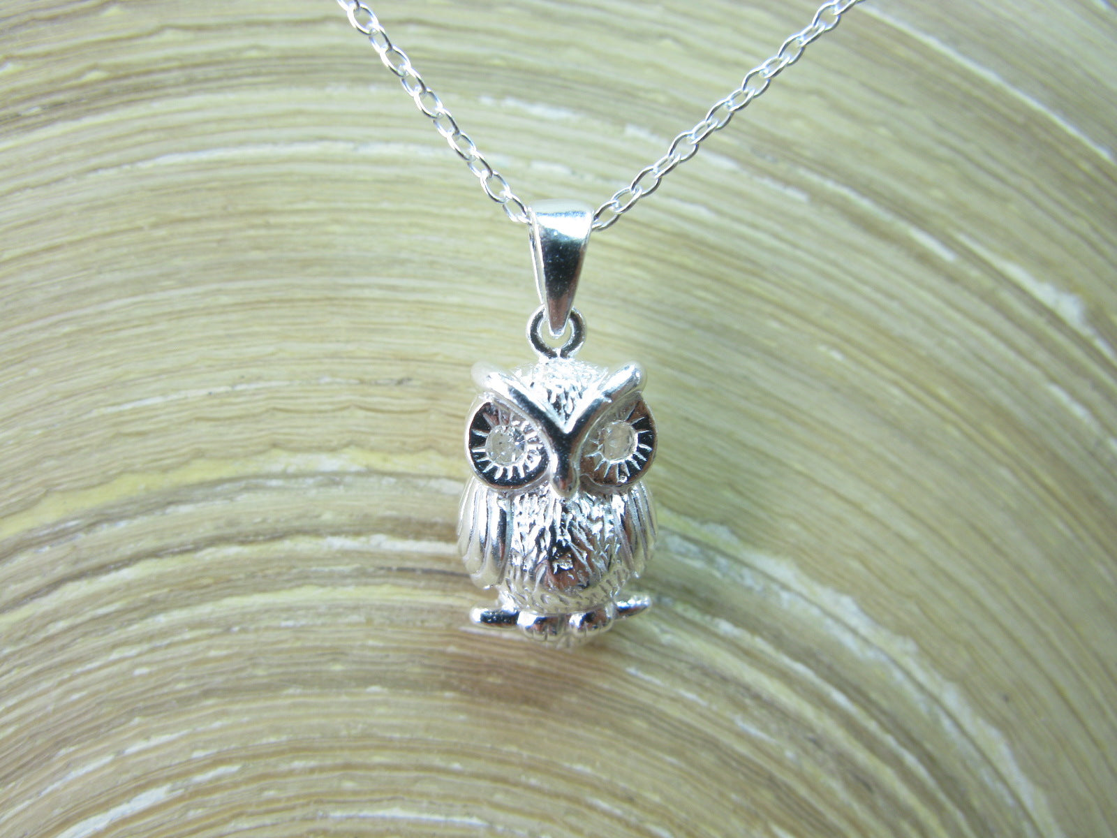 Owl 925 Sterling Silver Pendant