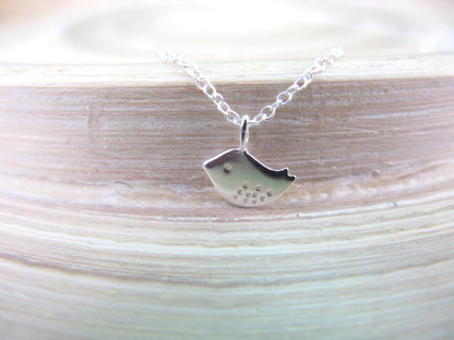 Bird 925 Sterling Silver Chain Necklace Necklace - Faith Owl