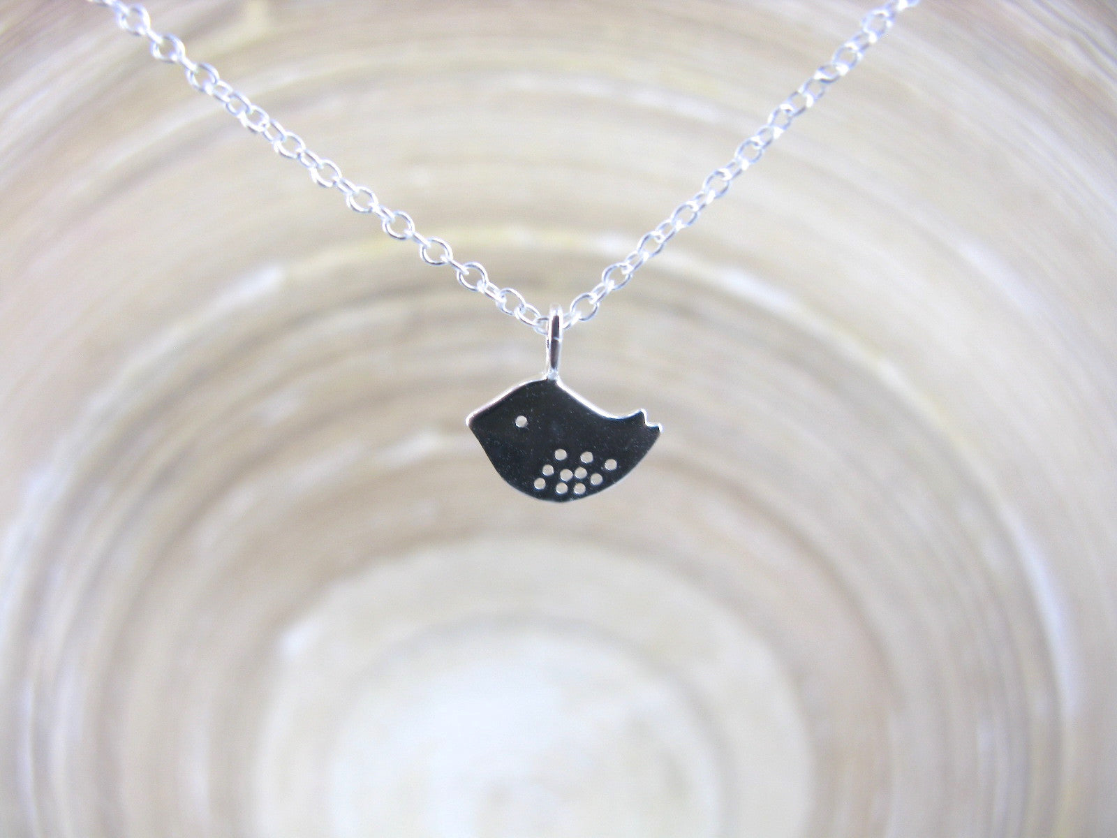 Bird 925 Sterling Silver Chain Necklace Necklace - Faith Owl