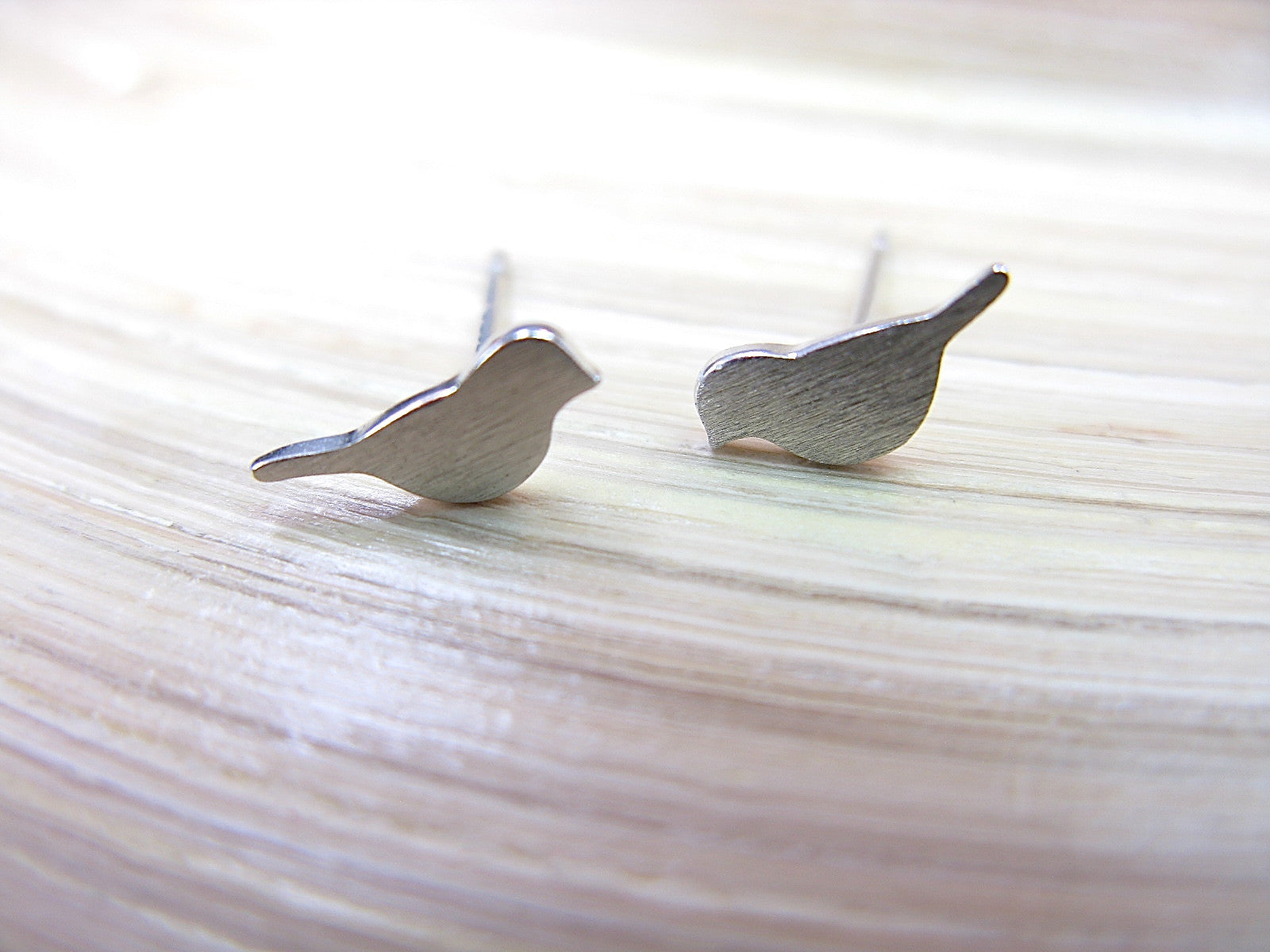 Bird 925 Sterling Silver Stud Earrings Stud - Faith Owl