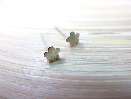 Tiny Flower 925 Sterling Silver Stud Earrings Stud Faith Owl - Faith Owl