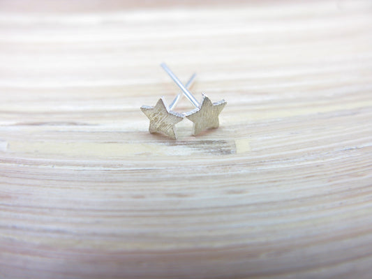 Tiny Star 925 Sterling Silver Stud Earrings Stud Faith Owl - Faith Owl