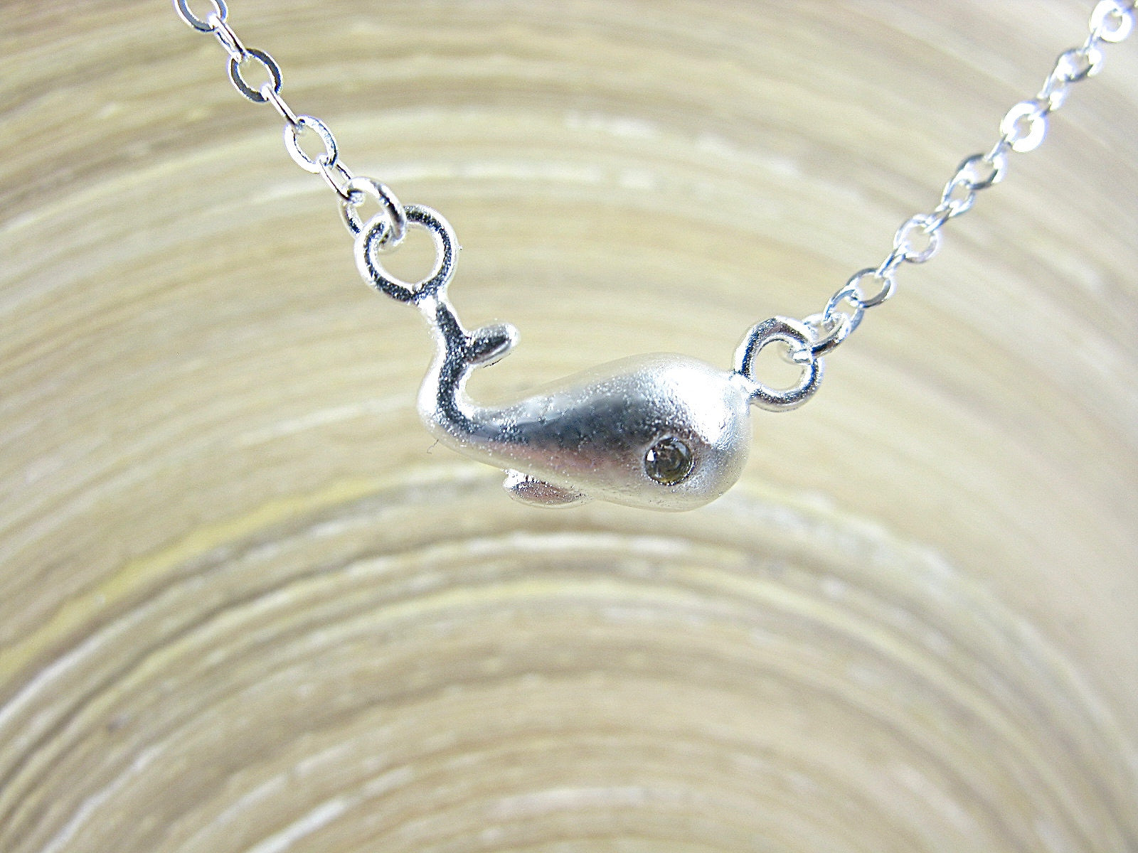 Whale 925 Sterling Silver Pendant Necklace Necklace Faith Owl - Faith Owl