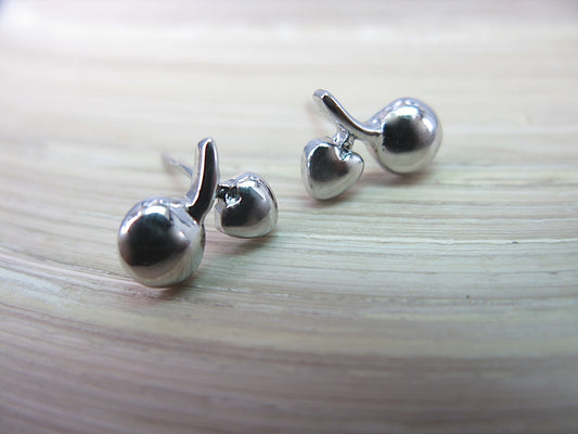 Cherry Fruit 925 Sterling Silver Stud Earrings Stud - Faith Owl