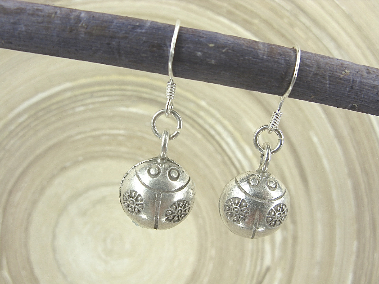 Ladybuy Tribal Dangle 925 Sterling Silver Earrings Earrings Faith Owl - Faith Owl