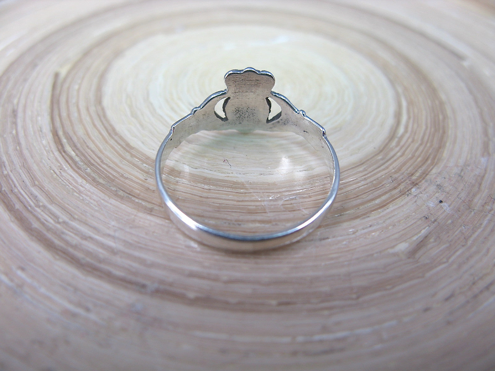Claddagh Ring in 925 Sterling Silver Ring - Faith Owl