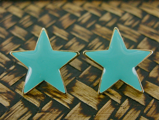 Geometric Star Stud Earrings Stud - Faith Owl