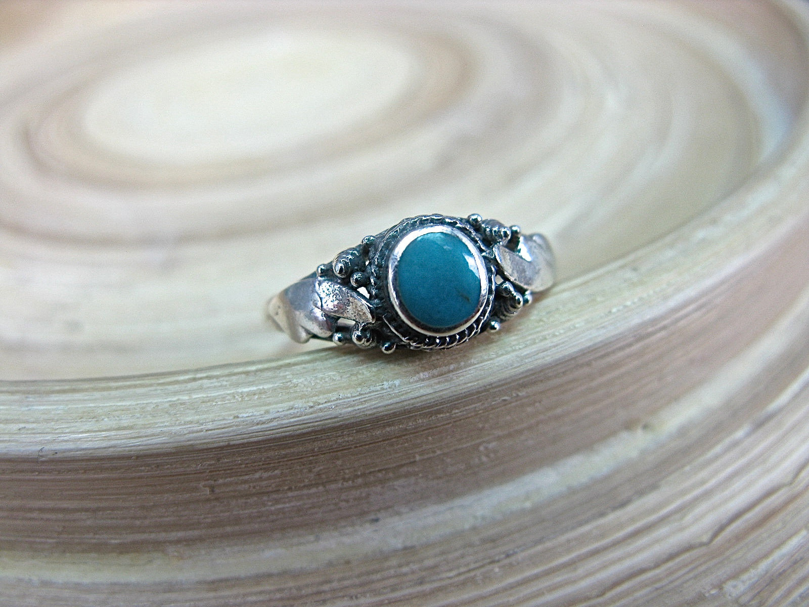 Turquoise Ring Bohemian Jewelry in 925 Sterling Silver Ring Faith Owl - Faith Owl