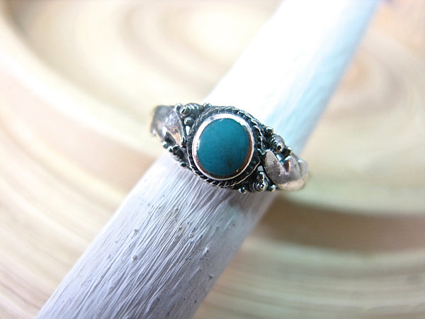 Turquoise Ring Bohemian Jewelry in 925 Sterling Silver Ring Faith Owl - Faith Owl