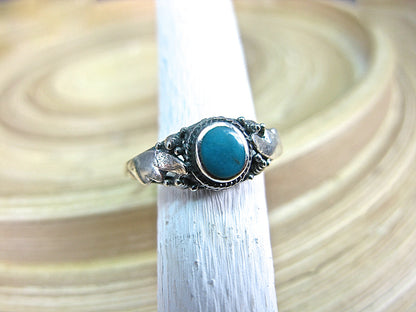 Turquoise Ring Bohemian Jewelry in 925 Sterling Silver Ring Faith Owl - Faith Owl