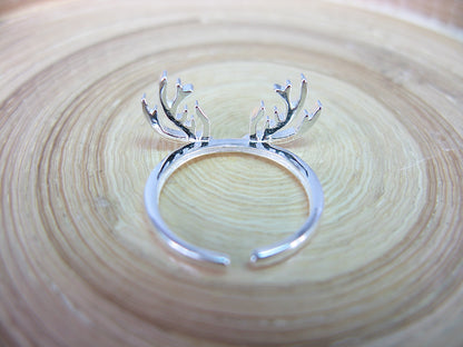 Reindeer 925 Sterling Silver Ring