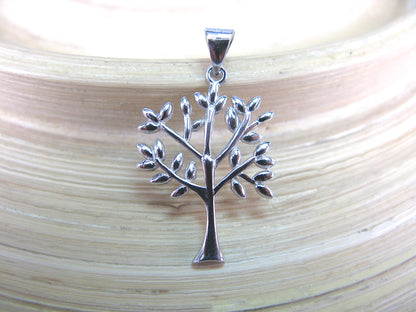 Tree Pendant Necklace in 925 Sterling Silver