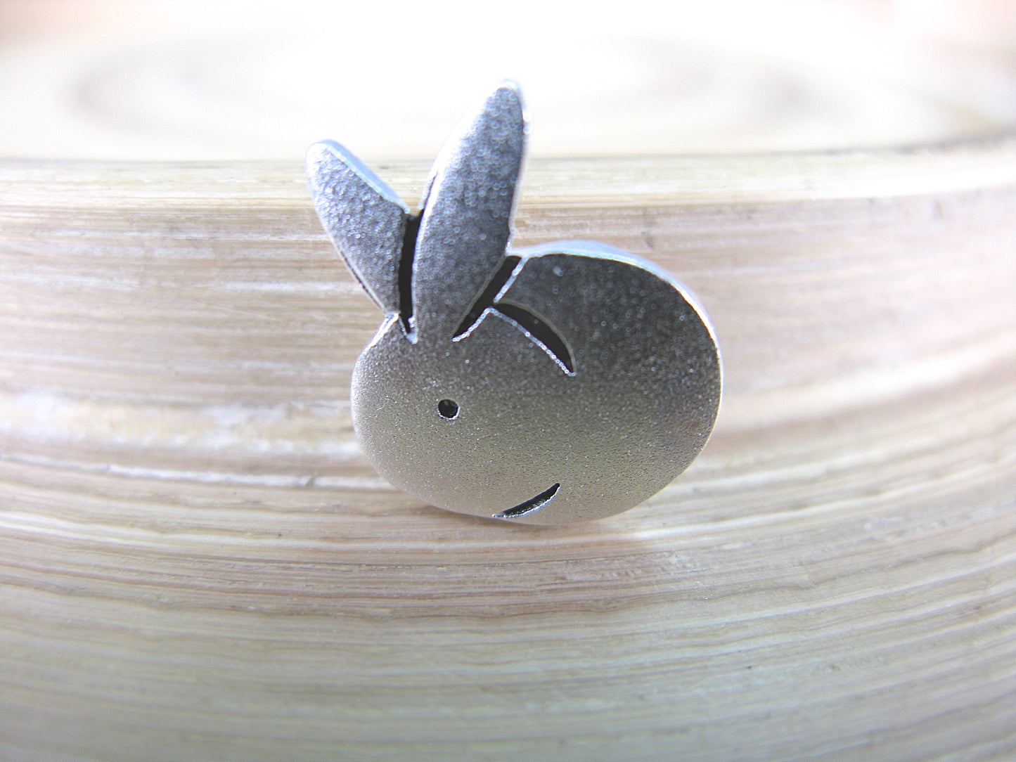 Rabbit Pendant Chain Necklace in 925 Sterling Silver