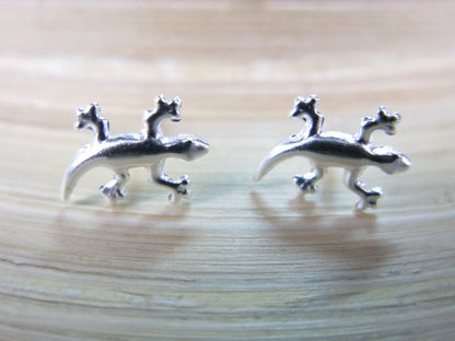 Lizard Stud Earrings in 925 Sterling Silver