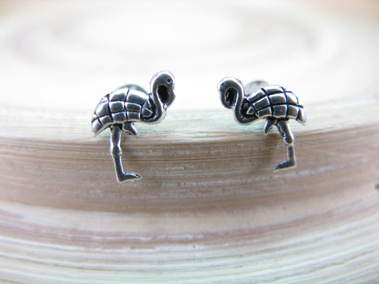 Flamingo 925 Sterling Silver Stud Earrings