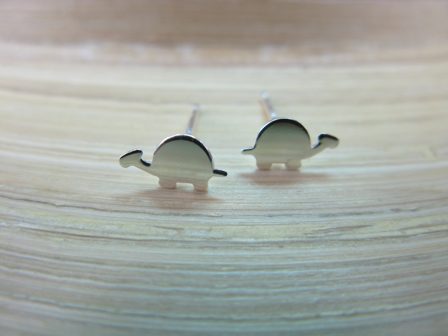 Dinosaur 925 Sterling Silver Stud Earrings