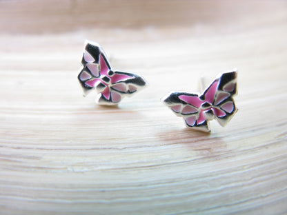 Butterfly 925 Sterling Silver Stud Earrings