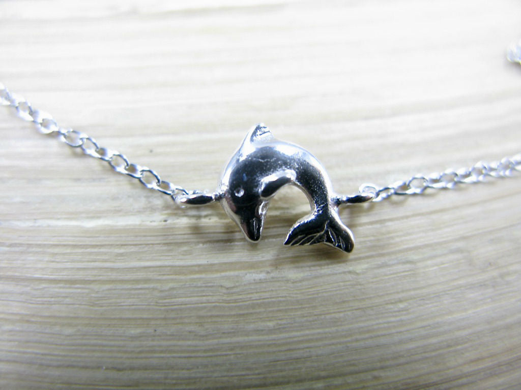 Children Dolphin 925 Sterling Silver Bracelet