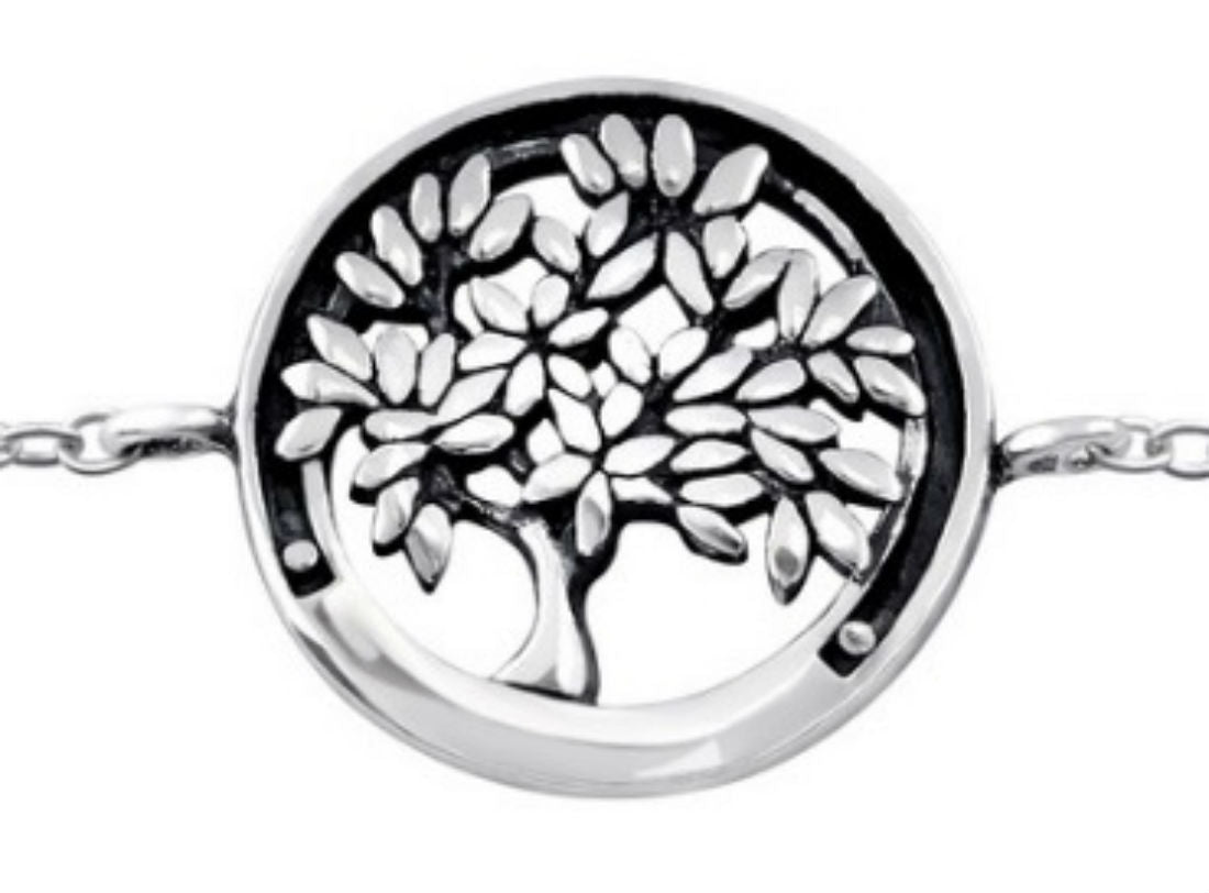 Tree of Life 925 Sterling Silver Bracelet