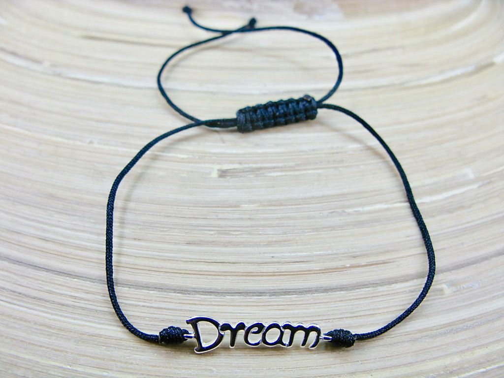 Dream 925 Sterling Silver Adjustable String Bracelet