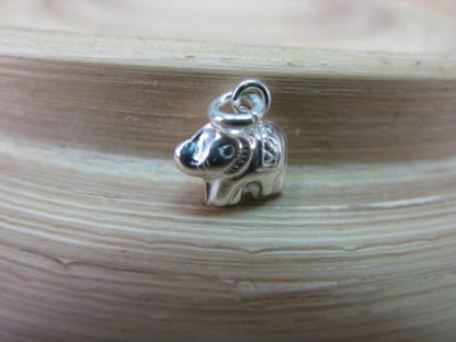 Small Elephant 925 Sterling Silver Pendant