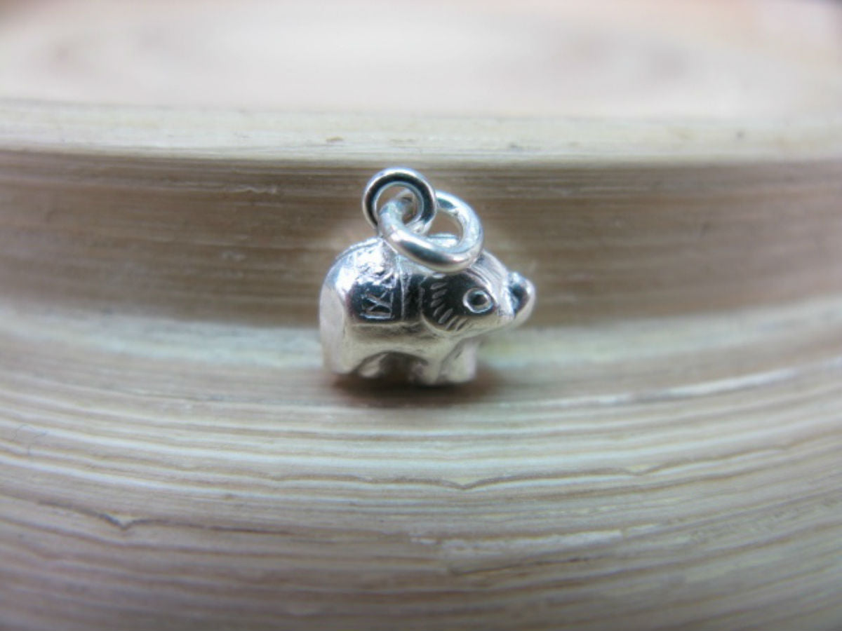 Small Elephant 925 Sterling Silver Pendant