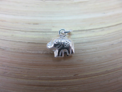 Small Elephant 925 Sterling Silver Pendant