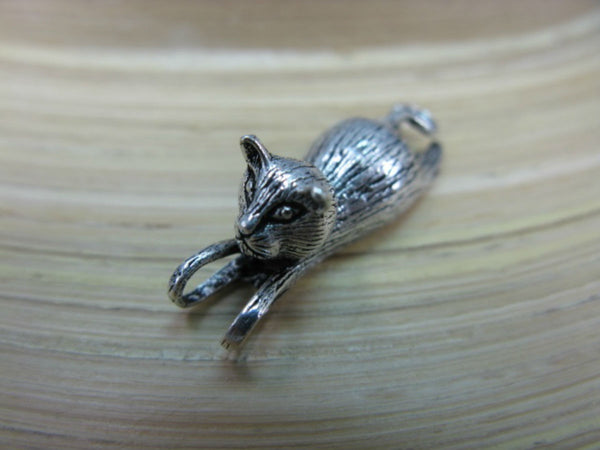 Cat 925 Sterling Silver Pendant