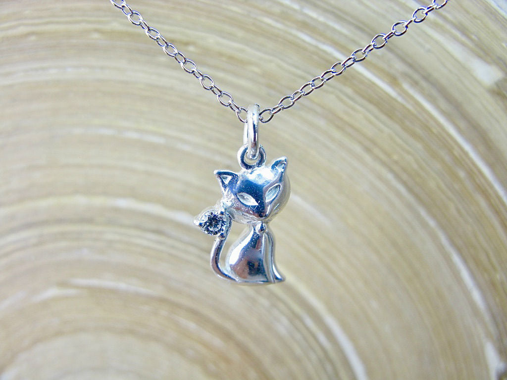 Cat 925 Sterling Silver Pendant