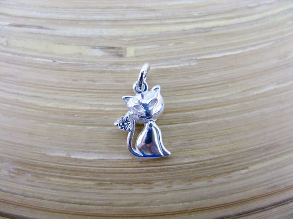 Cat 925 Sterling Silver Pendant