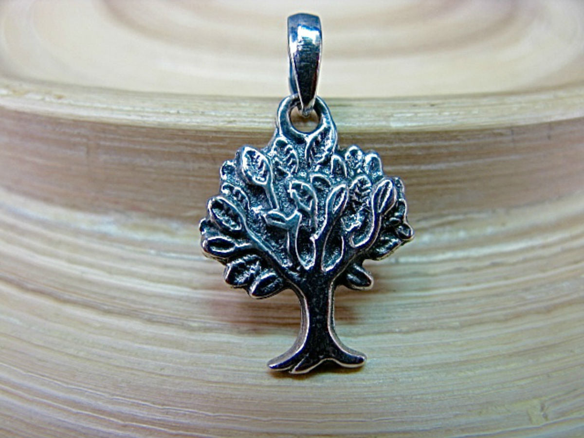 Tree of Life Pendant Chain Necklace in 925 Sterling Silver