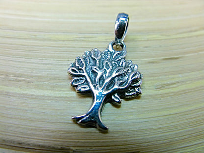 Tree of Life Pendant Chain Necklace in 925 Sterling Silver